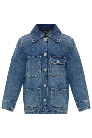 Lanvin Denim jacket with stand-up collar | Women's | Vitkac